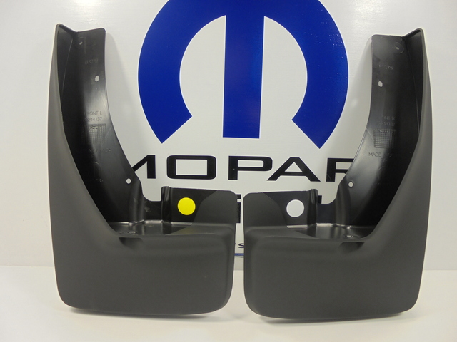 82214137 - Exterior Accessories: Splash Guards, Molded -- Front For Vehicles With Production Fender Flares for Dodge: Ram 1500 | Ram: 1500, 1500 Classic Image