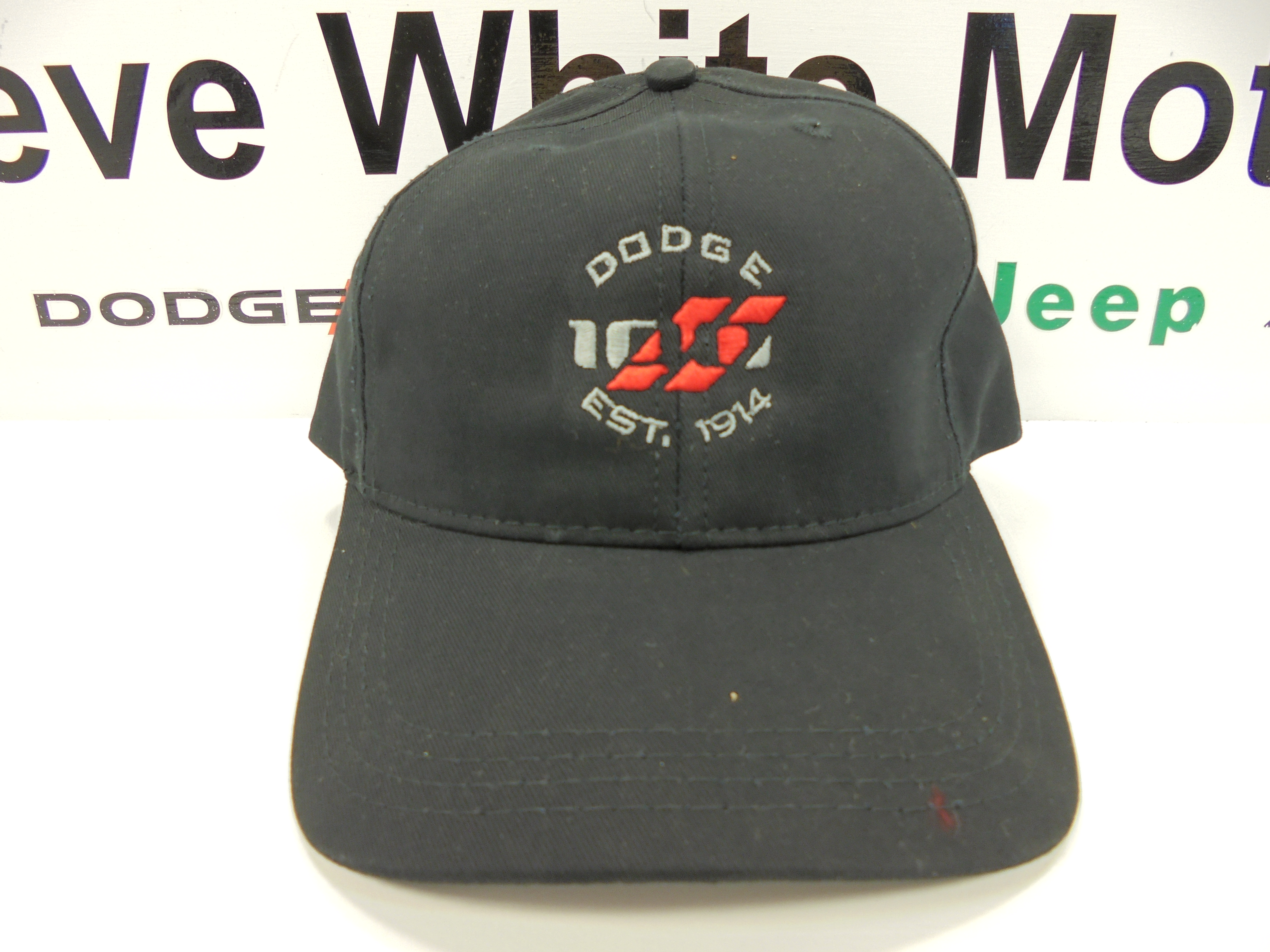 1121R - : New Dodge 100 Years Established 1914 Black One Size Fits Most for Mopar Image