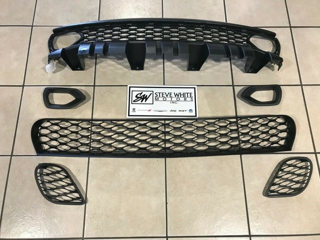 SWMHC2019 - : 2019 Dodge Charger Hellcat Upper &amp; Lower Grille Side &amp; Lower Bezels Dual Mopar for Mopar Image