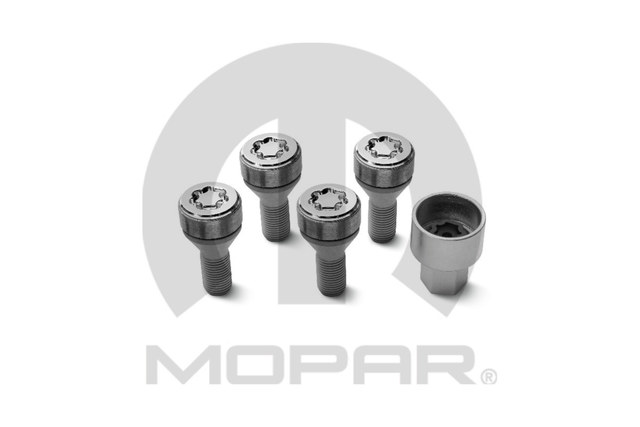 82214871AA - Exterior Accessories: Wheel Locks for Dodge: Hornet | Fiat: 500, 500L, 500X | Jeep: Renegade | Ram: ProMaster City Image