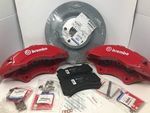 WKWDFRBREMBO - : 12-18 Grand Cherokee Durango R/T SRT New Brembo Big Brake Kit Pistons, Mopar OE for Mopar Image