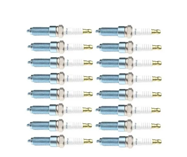 SWMSP149212AC - : 11-24 Challenger Charger Grand Cherokee New Spark Plugs SRT Set Of 16 Mopar OEM for Mopar Image