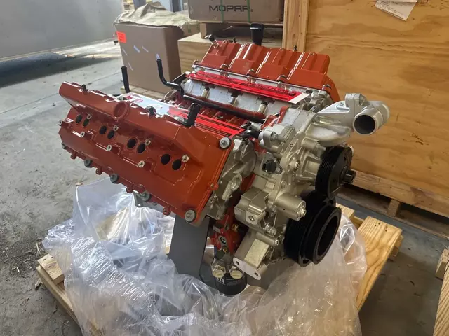 SWM68409362AA - : 18 TO 23 CHALLENGER CHARGER 6.2L HELLCAT CRATE ENGINE MINUS SUPERCHARGER for Mopar Image