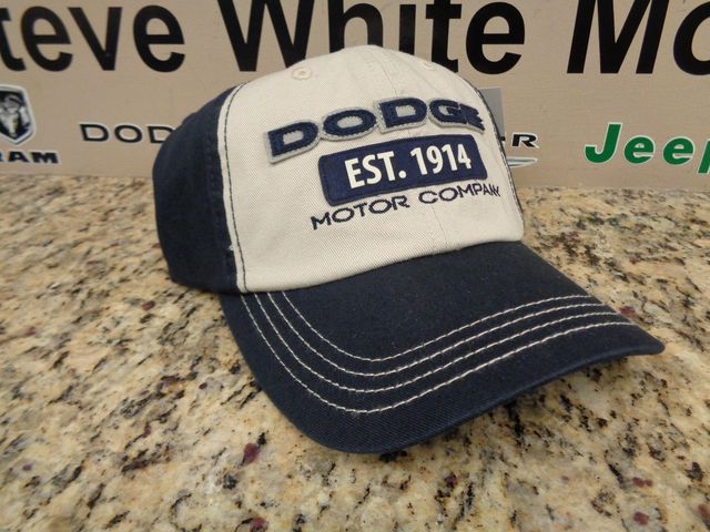 AB797C42AEC30380 - : New Dodge Baseball Hat Cap Ballcap Navy Dodge Motor One Size Fits Most OEM for Mopar Image