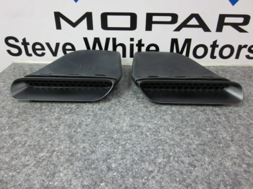 SWMSCOOP - : 09-14 Dodge Challenger R/T SRT Hood Scoop Scoops Set of 2 Mopar Factory Oem for Mopar Image