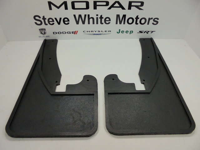82216222AA - Exterior Accessories: Front Heavy Duty Rubber Splash Guards, For Vehicles With Fender Flares for Dodge: Ram 1500, Ram 2500, Ram 3500 | Ram: 1500, 1500 Classic, 2500, 3500 Image