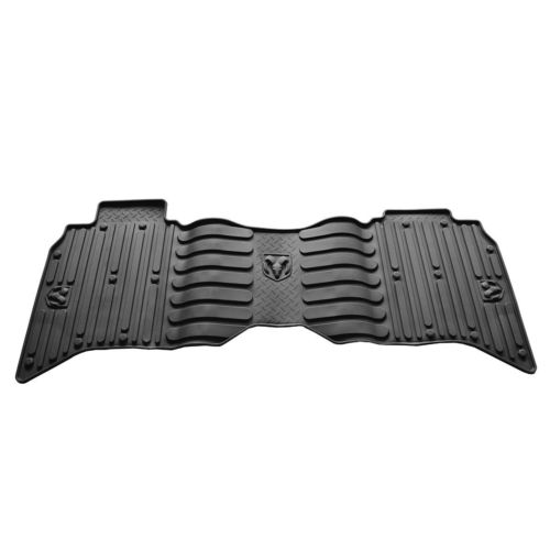 82213488 - Interior Accessories: MAT KIT-FLOOR REAR - MEGA CAB - BLACK for Ram: 2500, 3500 Image