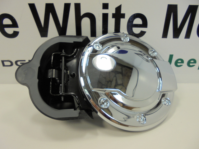 82211393AB - Exterior Accessories: Fuel Filler Door for Dodge: Ram 1500, Ram 2500, Ram 3500 | Ram: 1500, 1500 Classic, 2500, 3500 Image