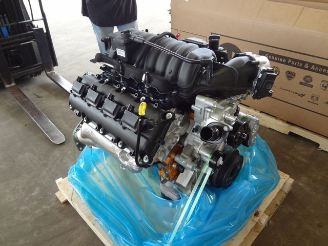 Best selling 5.7 Hemi crate engine on dyno at Hammer Engines GmbH