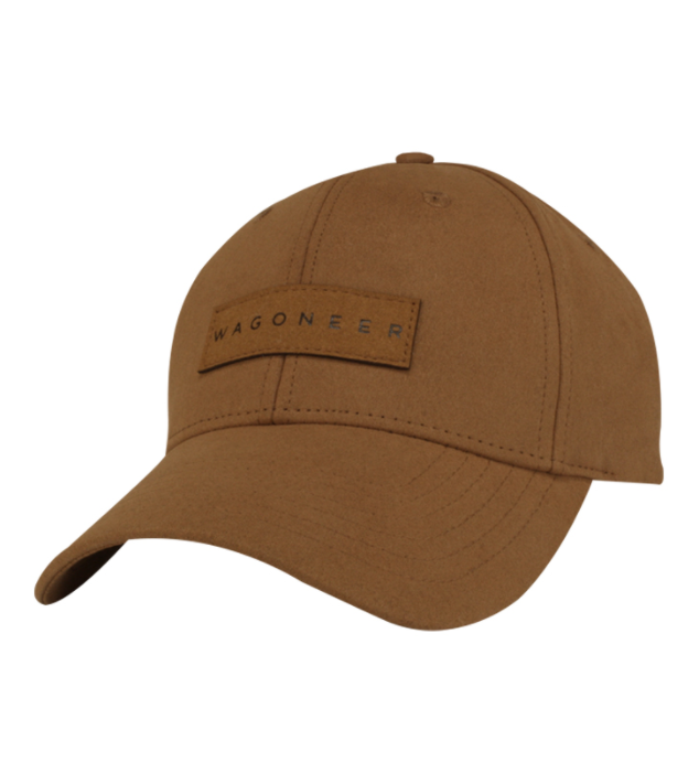 155Y6 - : New Jeep ® Wagoneer Genuine Suede Baseball Cap Hat Tan Head Wear Mopar New for Mopar Image