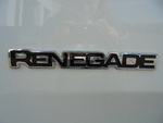 68267207AA - Exterior Ornamentation: Nameplate, Right for Jeep: Renegade Image