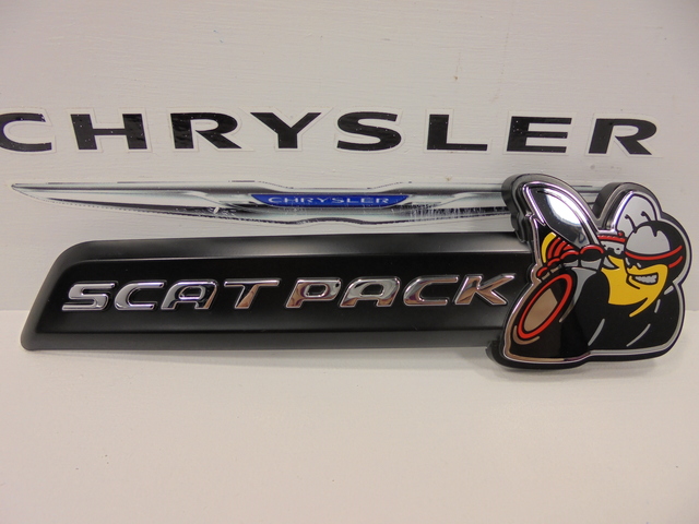 68272519AA - : 2015 Dodge Charger Scat Pack Front Grille Emblem Nameplate 3-D Bee Mopar Genuine for Dodge: Charger Image