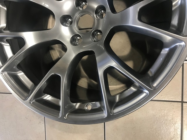 SWMWF9 - : 18-20 Charger Challenger Wide Body 20" x 11" Wheels Carbon Satin Warp Speed WF9 for Mopar Image