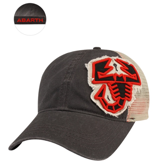 11G1U - : New FIAT ABARTH Scorpion Applique Ball Cap Ballcap Hat One Size for Mopar Image