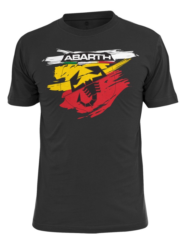 11GVWM - : New ABARTH Splatter Shield T-Shirt Shirt FIAT Scorpion Medium for Mopar Image