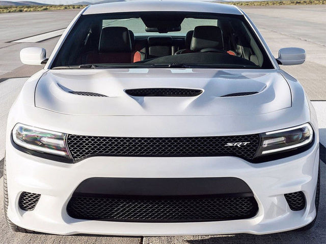SWMHCCHAR - : 15-20 Dodge Charger Hellcat New Functional Hood &amp; Scoop Bezels Mopar Oem Factory for Mopar Image