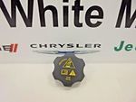 68249136AA - Cooling: Coolant Recovery Bottle Cap for Chrysler: 200, Pacifica, Voyager | Dodge: Dart, Durango, Hornet | Fiat: 500X | Jeep: Cherokee, Compass, Grand Cherokee, Grand Cherokee L, Grand Wagoneer, Renegade, Wrangler | Ram: 1500, 1500 Classic, 2500, 3500 Image