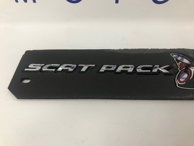 SWM68497352AA - : Dodge Challenger Rear Deck Lid Scat Pack Bee Emblem Nameplate Decal Mopar OEM for Mopar Image