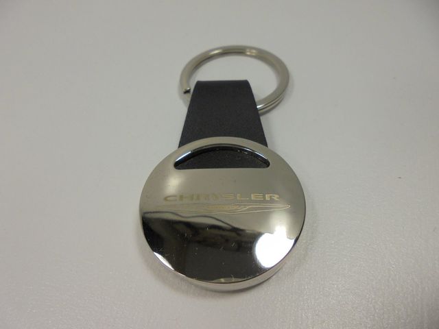 10C5F061020 - : New Chrysler Wing Logo Key Chain Keychain Genuine Dodge Mopar Oem Script for Mopar Image