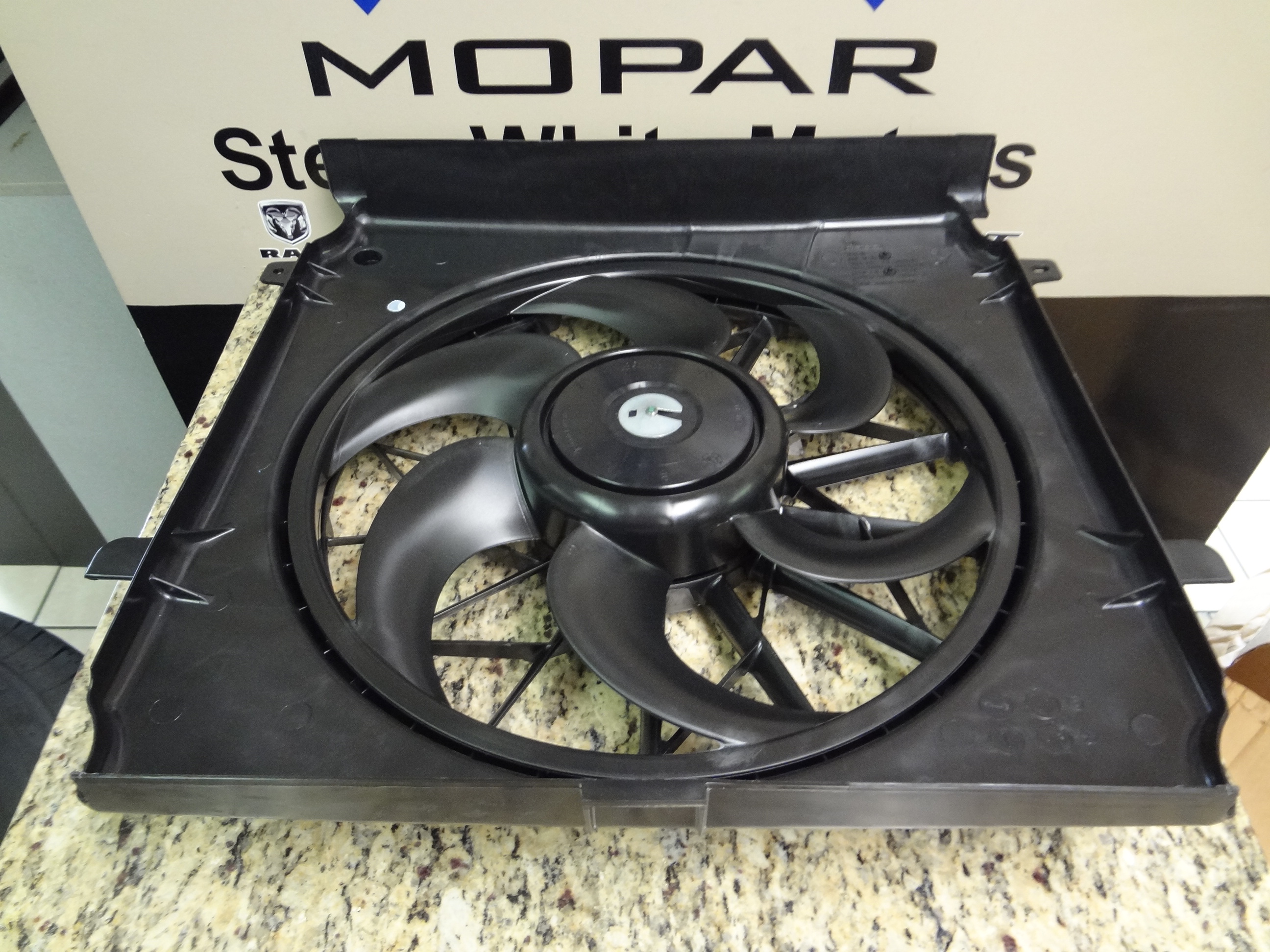 55037692AB - Cooling: Cooling Fan for Mopar Image