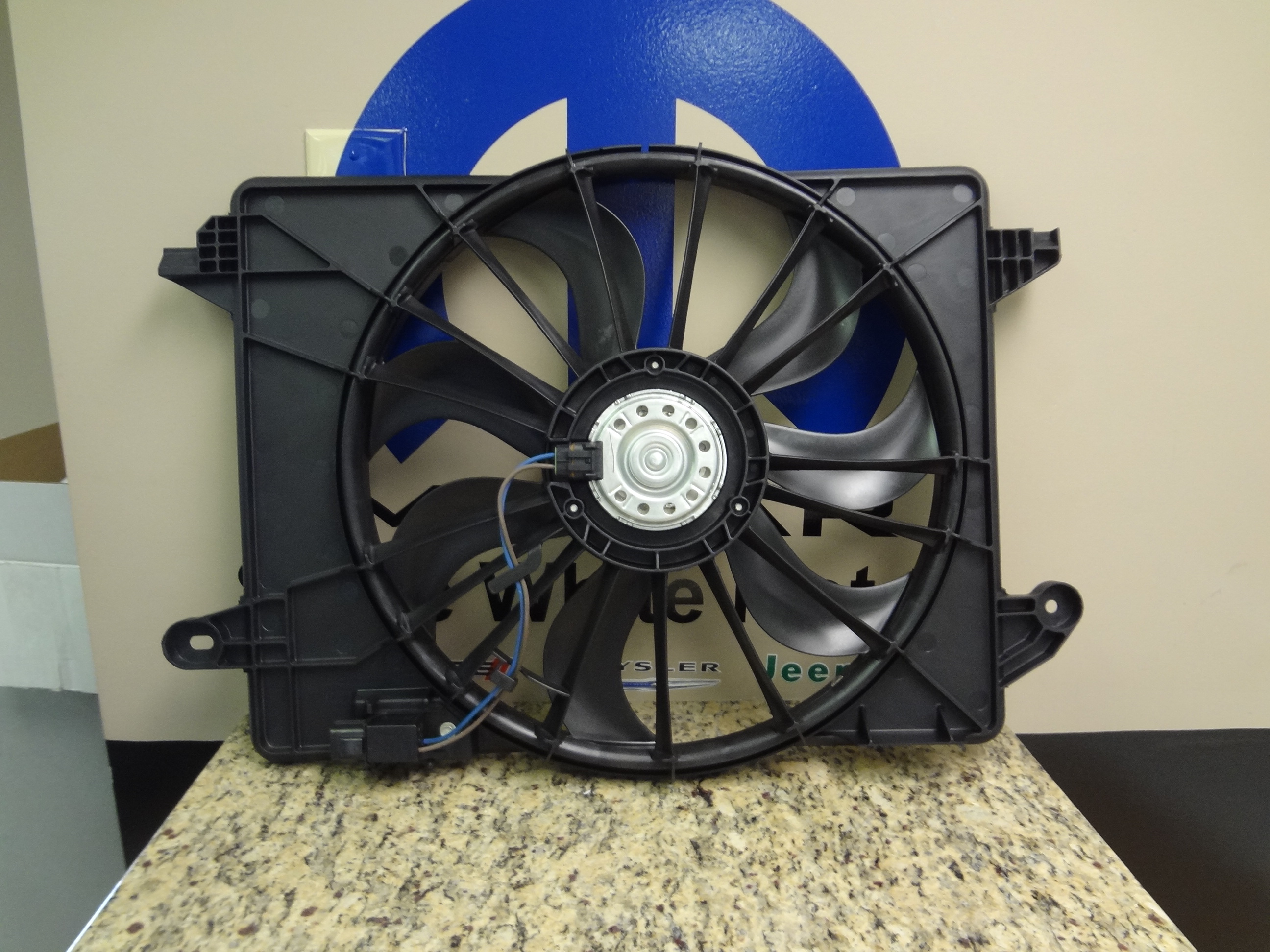 68050129AA - Cooling: Radiator Cooling Fan Module for Chrysler: 300 | Dodge: Challenger, Charger Image