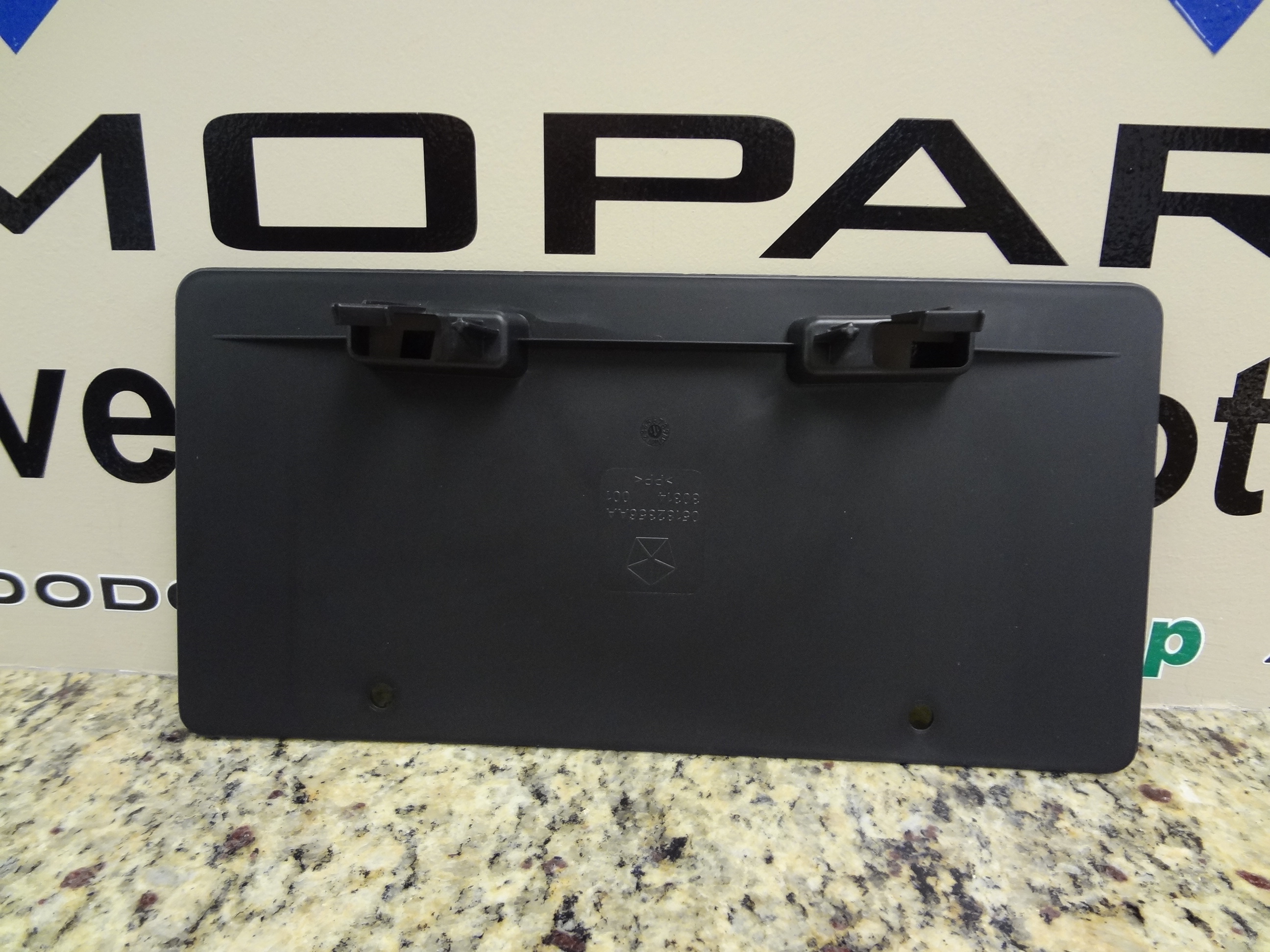 68069345AA - Frame, Bumper and Fascia: License Plate Kit for Dodge: Charger Image