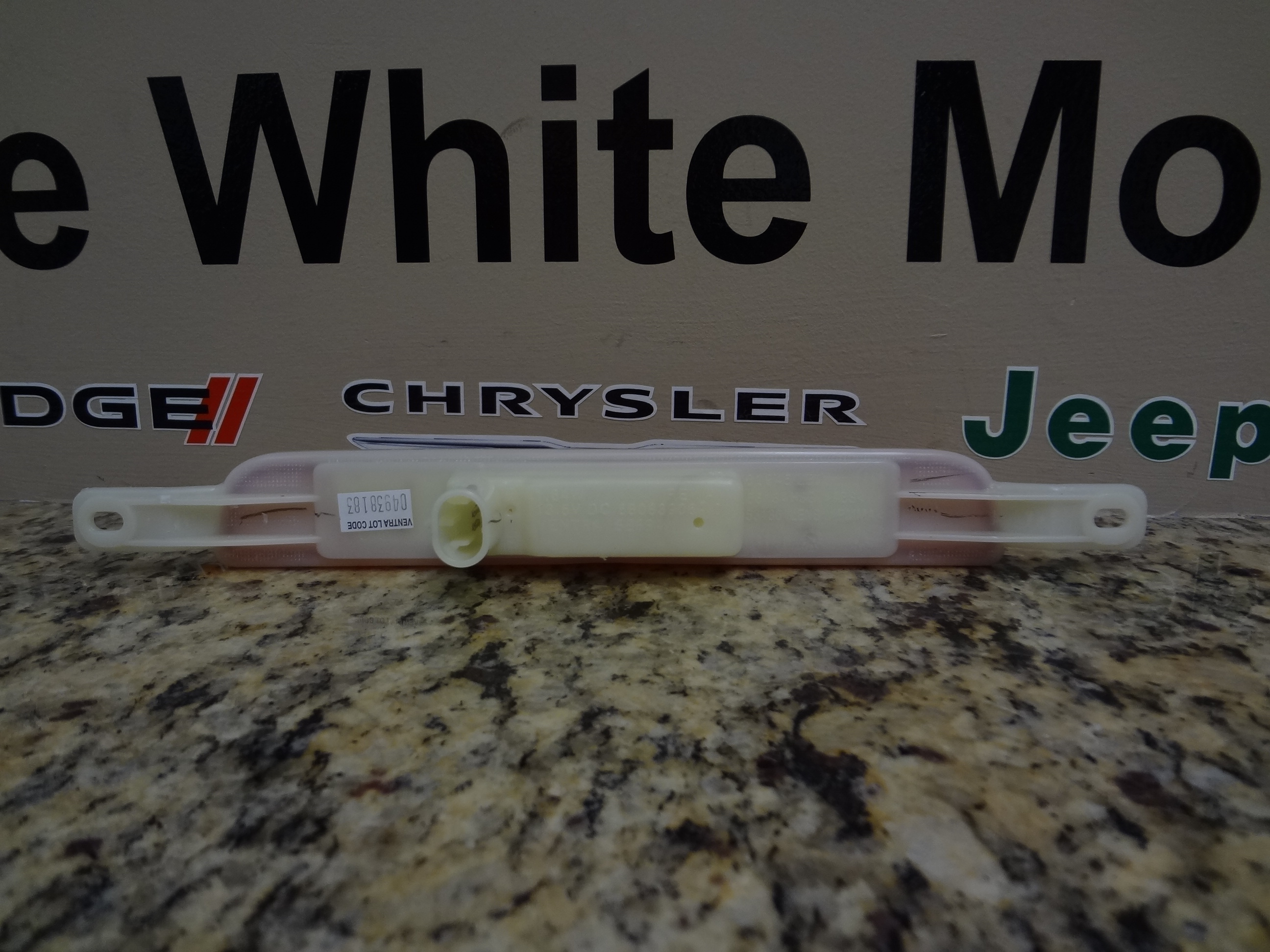 68083906AC - Electrical: Center High Mounted Stop Lamp for Chrysler: Town &amp; Country | Dodge: Grand Caravan | Ram: C/V Image