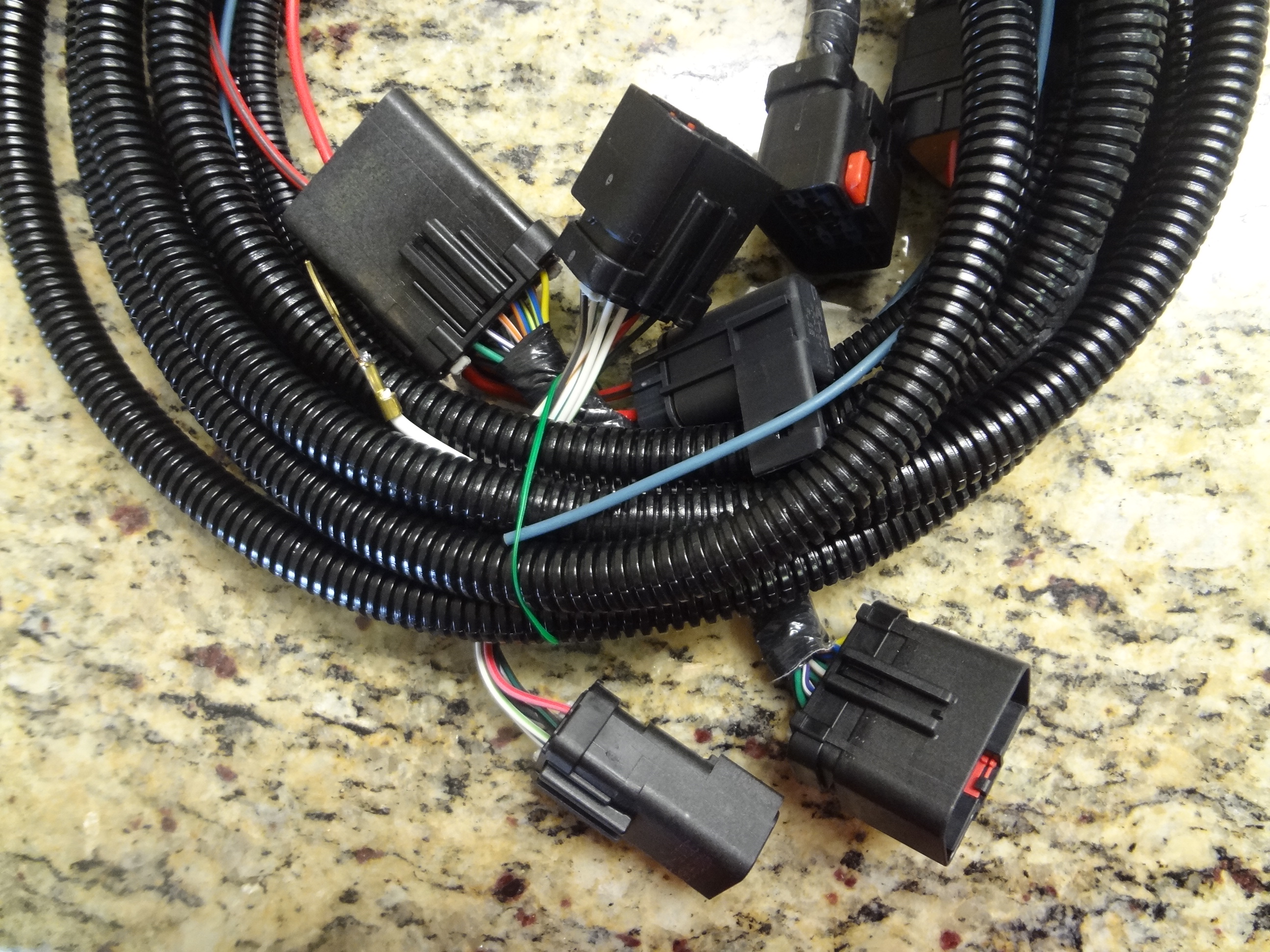 82211640AB - Mopar Accessories - Component Parts: Trailer Tow - 7 Way Wiring Kit for Ram: Dakota Image