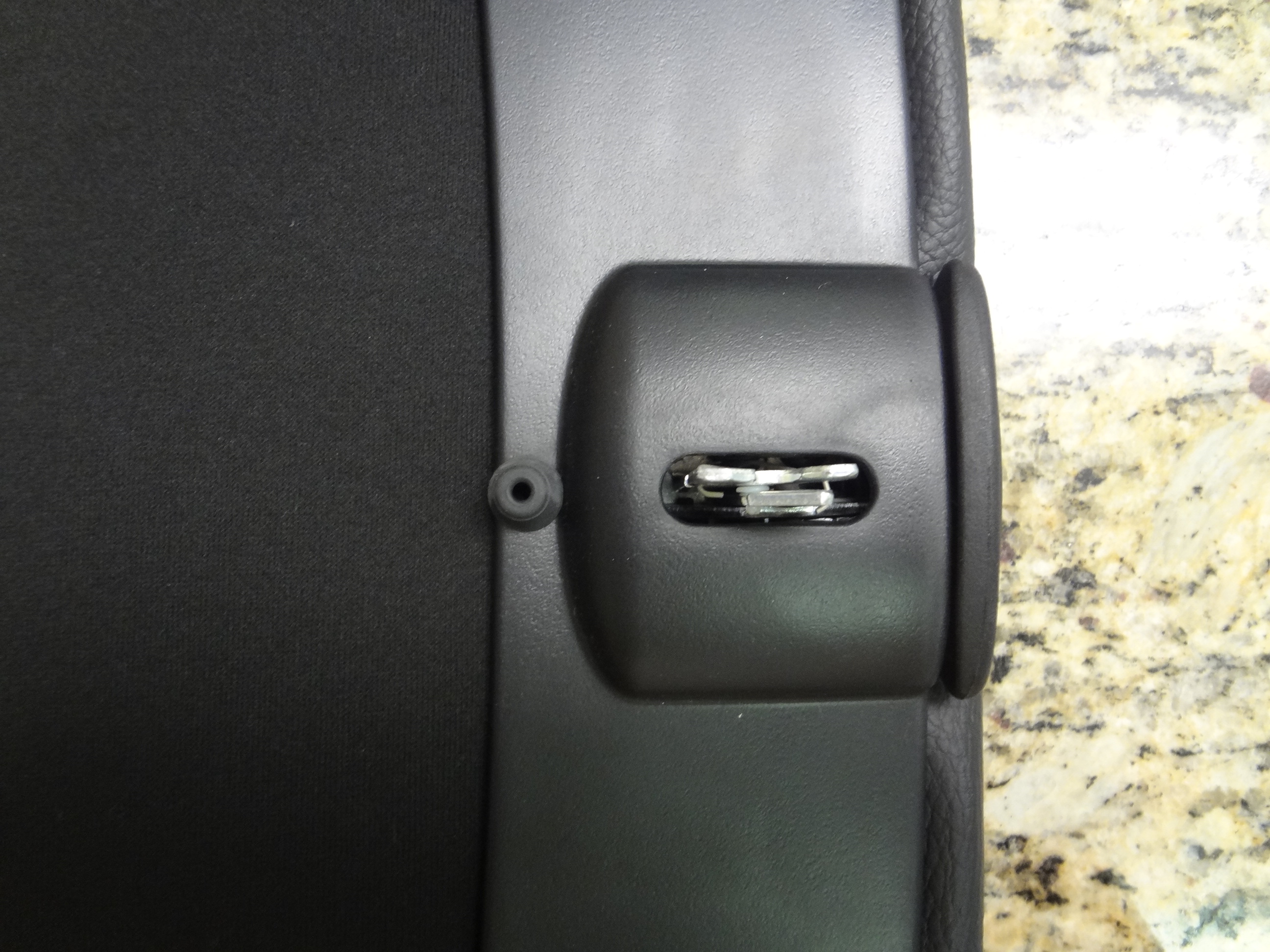 WP051DVAA - Interior Trim: Armrest Bin Lid for Dodge: Ram 1500, Ram 2500, Ram 3500 Image