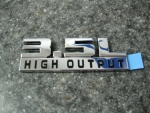 4806330AA - Exterior Ornamentation: 3.5l High Output Nameplate for Chrysler: 300 | Dodge: Charger, Magnum Image