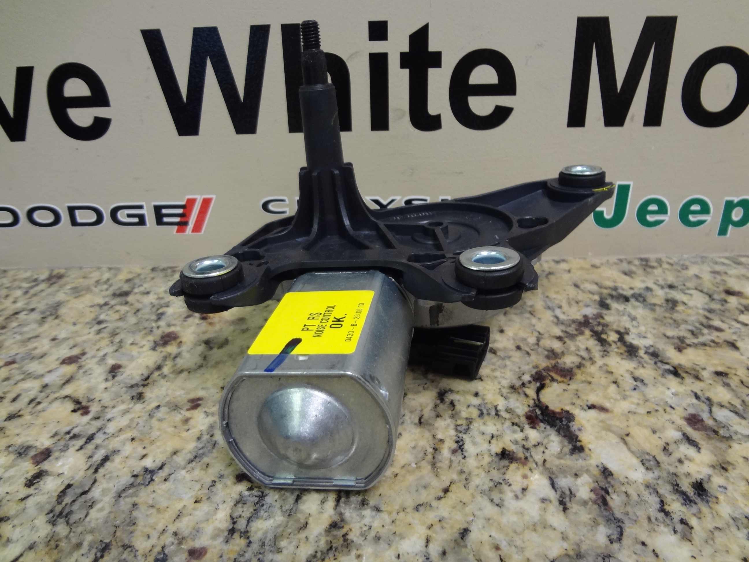 4857931AD - Wiper/Lock Cylinder and Keys: Liftgate Wiper Motor for Chrysler: PT Cruiser, Town &amp; Country | Dodge: Caravan, Grand Caravan Image