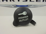 5026599AA - : Power Outlet Cap for Chrysler: Aspen, PT Cruiser, Town &amp; Country | Dodge: Durango, Grand Caravan, Journey, Ram 3500 | Jeep: Commander, Grand Cherokee | Ram: 1500, 3500, C/V Image