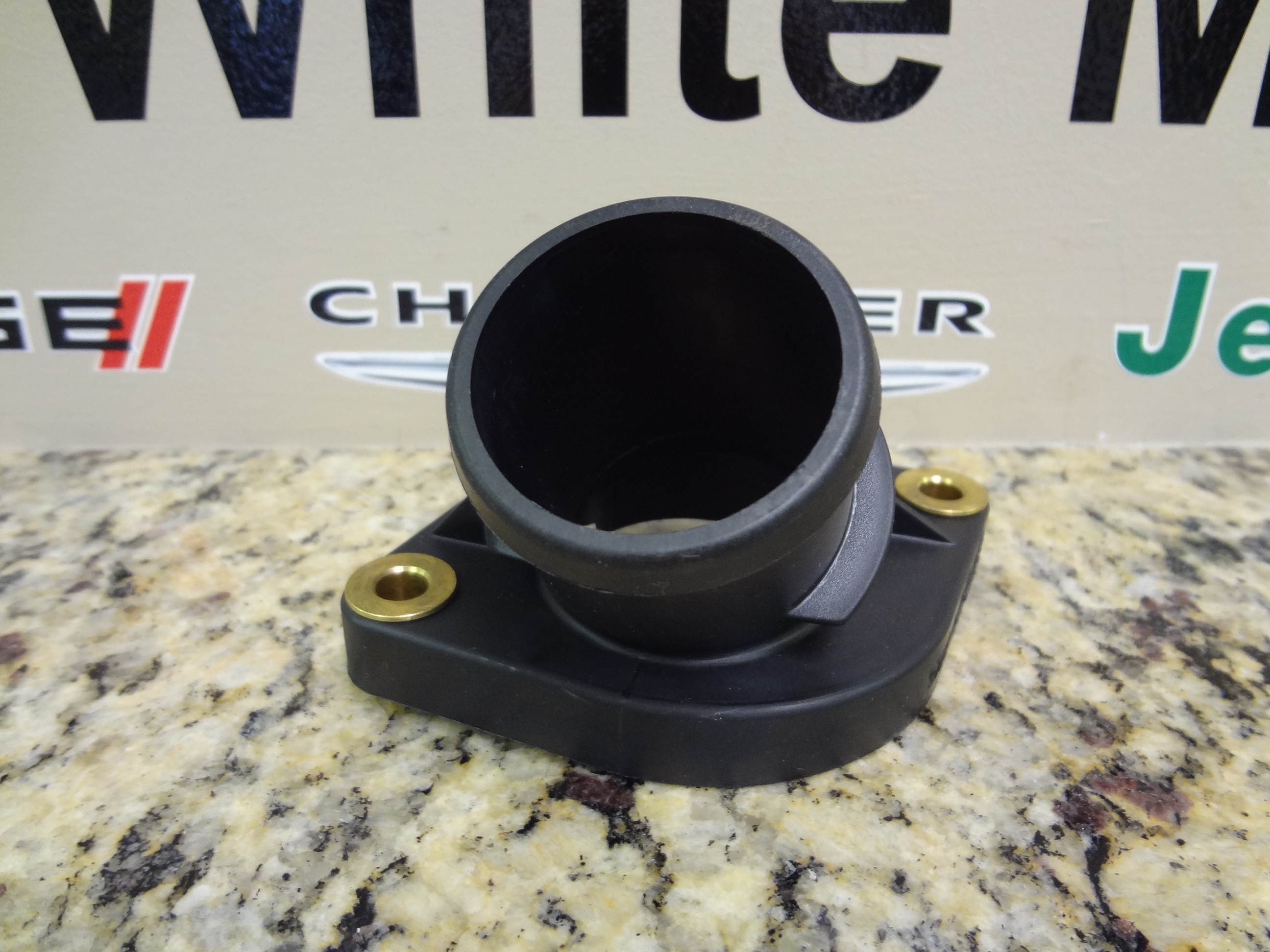 53020887AD - Cooling: Thermostat Housing for Chrysler: Aspen | Dodge: Dakota, Durango, Nitro, Ram 1500, Ram 2500, Ram 3500 | Jeep: Commander, Grand Cherokee, Liberty | Ram: 1500, Dakota Image