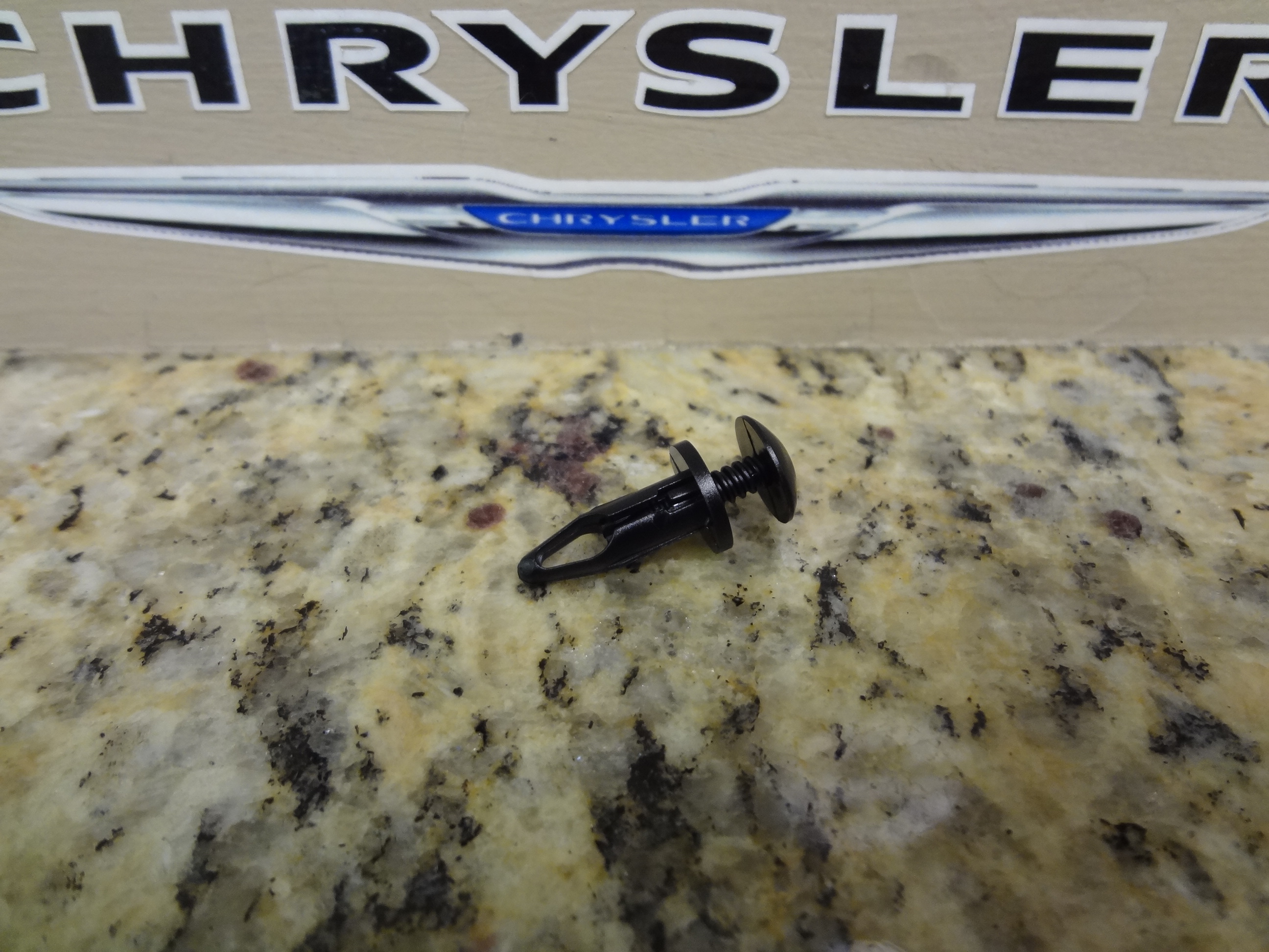 55075139 - Doors, Door Mirrors and Related Parts: Push Pin for Dodge: Ram 1500, Ram 2500, Ram 3500 | Jeep: Cherokee, Gladiator, Wrangler | Ram: 1500, 1500 Classic, 2500, 3500 Image