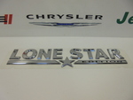 55078110AA - Exterior Ornamentation: Nameplate for Dodge: Ram 1500, Ram 2500, Ram 3500 Image