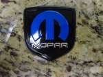 P5155783 - : DODGE CHARGER CHALLENGER RAM MOPAR 10 SPECIAL EDITION EMBLEM NAMEPLATE NOSE OEM for Mopar Image