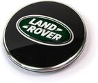 LR069899 - : Wheel Center Cap - Black Finish for Land Rover: Defender 110, Defender 90, Discovery, Discovery Sport, LR2, LR4, Range Rover, Range Rover Evoque, Range Rover Sport, Range Rover Velar Image
