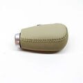 31259373 - : Gear Shift Knob, Sport, Leather, Beige w/Leather Inlay for Volvo Image