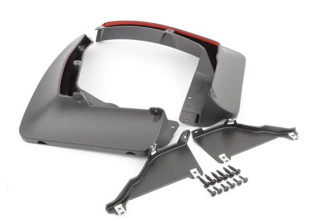 82162155857 - Exterior: Mud Flaps - Rear for BMW: 528i, 535d, 535d xDrive, 535i, 535i xDrive, 550i, 550i xDrive Image