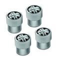 VPLRW0153 - Wheels: Styled Valve Caps - Black Jack for Land-Rover Image