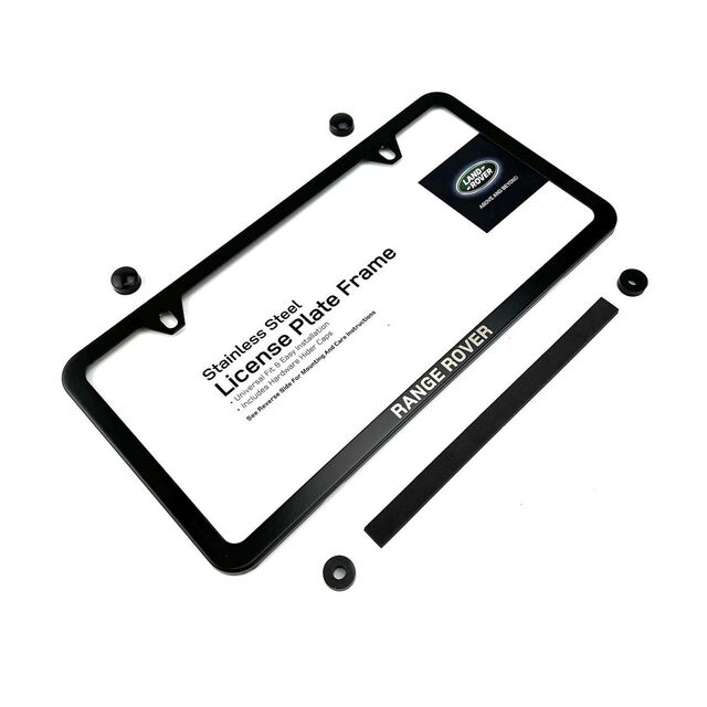 VPLCY0101 - Exterior: License Plate Frame, Slimline, Range Rover for Land-Rover Image