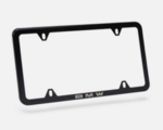 82120042710 - Exterior: Laser Slimline License Plate Frames for BMW Image