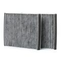 64116809933 - HVAC: Cabin Air Filter Set for BMW: 528i, 528i xDrive, 530i, 535d, 535d xDrive, 535i, 535i GT, 535i GT xDrive, 535i xDrive, 540i, 550i, 550i GT, 550i GT xDrive, 550i xDrive, 640i, 640i Gran Coupe, 640i xDrive, 640i xDrive Gran Coupe, 650i, 650i Gran Coupe, 650i xDrive, 650i xDrive Gran Coupe, 740i, 740Ld xDrive, 740Li, 740Li xDrive, 750i, 750i xDrive, 750Li, 750Li xDrive, 760Li, ActiveHybrid 5, ActiveHybrid 7, Alpina B6 xDrive Gran Coupe, Alpina B7, Alpina B7 xDrive, Alpina B7L, Alpina B7L xDrive, M5, M6, M6 Gran Coupe Image