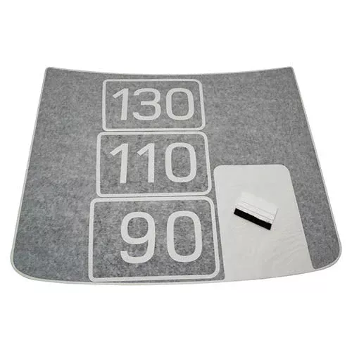 VPLEP0517 - Exterior: Matte Black Hood Decal for Land-Rover Image