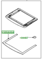 LR083245 - Body: Seal for Land-Rover Image