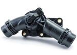 11537509227 - Cooling System: Thermostat Housing for BMW: 323Ci, 323i, 325Ci, 325i, 325xi, 328Ci, 328i, 330Ci, 330i, 330xi, 525i, 528i, 530i, X3, X5, Z3, Z4 Image