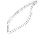 992831703N - Body: Weather-strip On Body for Porsche Image