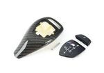 61312250703 - Body: M Performance Carbon Fiber Selector Lever for BMW: 640i, 640i Gran Coupe, 640i xDrive, 640i xDrive Gran Coupe, 650i, 650i Gran Coupe, 650i xDrive, 650i xDrive Gran Coupe Image