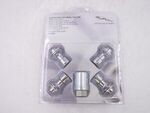 C2S17485 - Wheels: Locking Wheel Nuts - Chrome for Jaguar Image