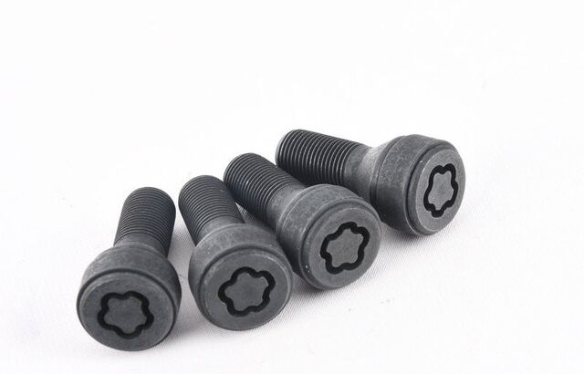 36132453961 - : Wheel Stud Locks for BMW: 328i GT xDrive, 330i GT xDrive, 335i GT xDrive, 340i GT xDrive, 528i, 528i xDrive, 535d, 535d xDrive, 535i, 535i GT, 535i GT xDrive, 535i xDrive, 550i, 550i GT, 550i GT xDrive, 550i xDrive, ActiveHybrid 5, M5, Z4 Image